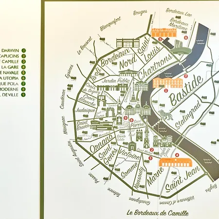 Chez Camille - Boutique Au Coeur De 3* Bordéus