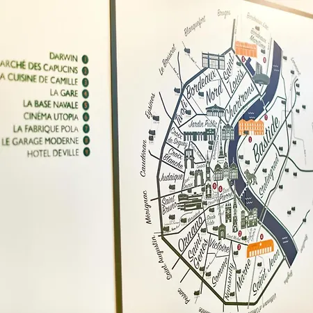 Lägenhetshotell Chez Camille - Boutique Au Coeur De Bordeaux